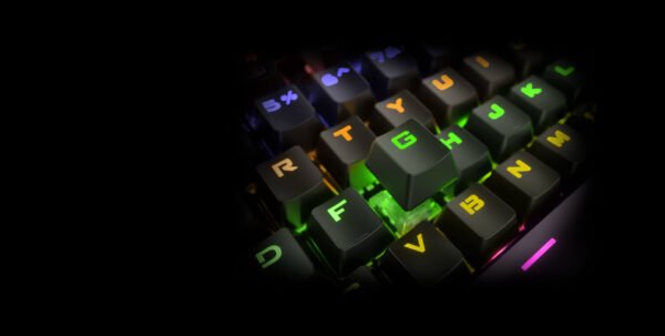 Teclado Redragon Kumara 2 Black Rainbow